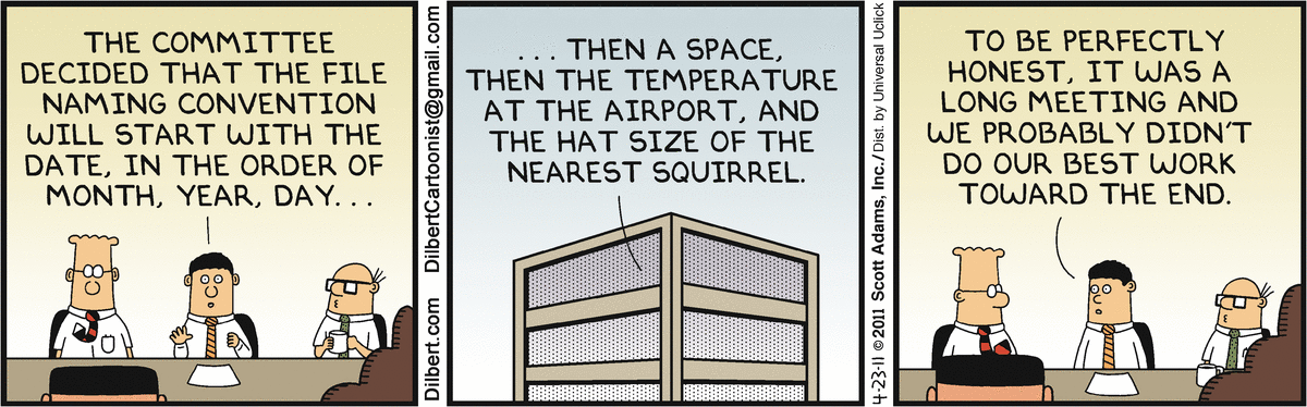 Dilbert Cartoon